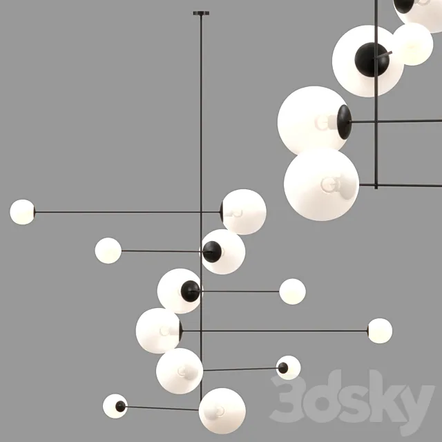 Chandelier Saskia by Romatti 3DModel