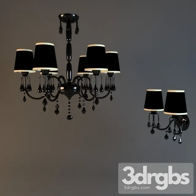 Chandelier Sconce Wunderlich 3D Model Free