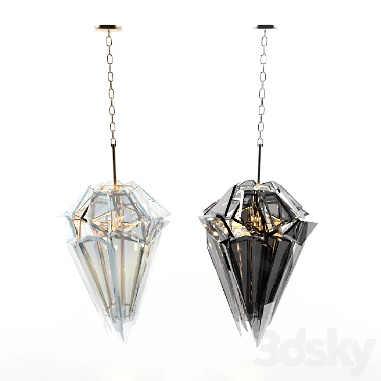 Chandelier shard 3D Model