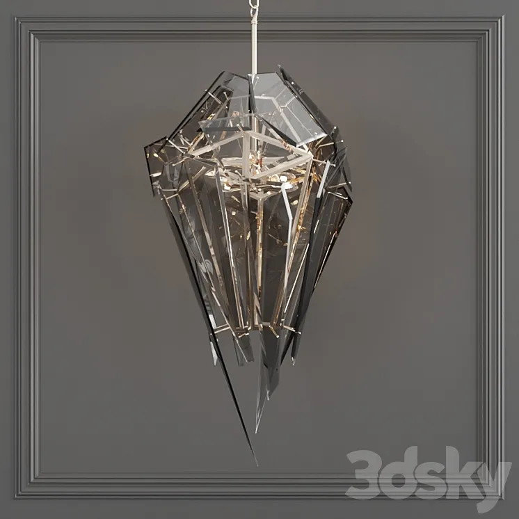 Chandelier Shard by Eichholtz 3D Model Free