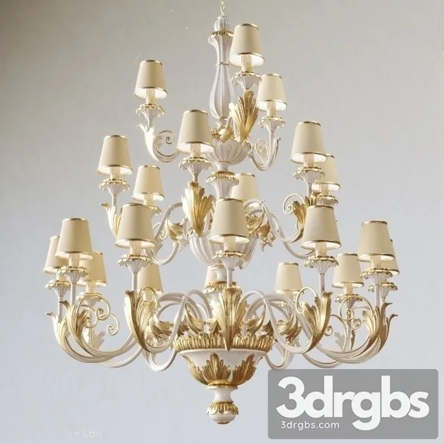 Chandelier Silvano Grifoni 21 3D Model Free