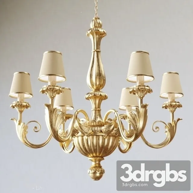 Chandelier Silvano Grifoni 6 3D Model Free