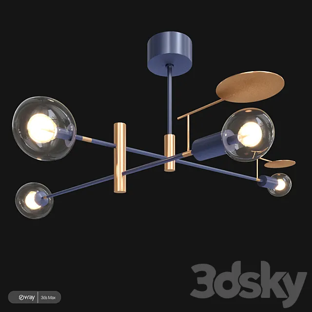 Chandelier SOUM by Romatti 3DModel