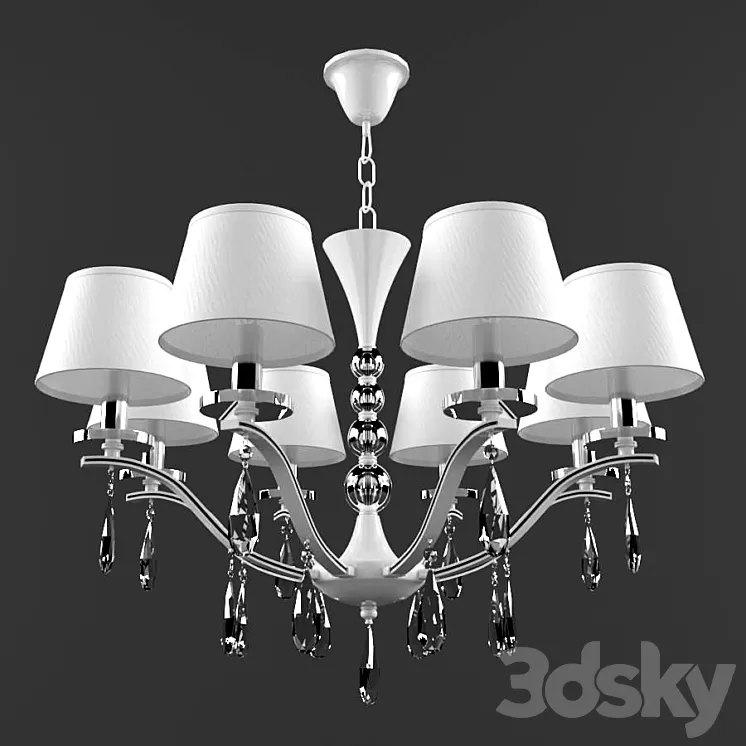Chandelier Stellare 2076-8 3D Model