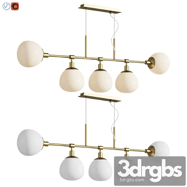 Chandelier Suspension Light Erich Maytoni Modern 3D Model Free