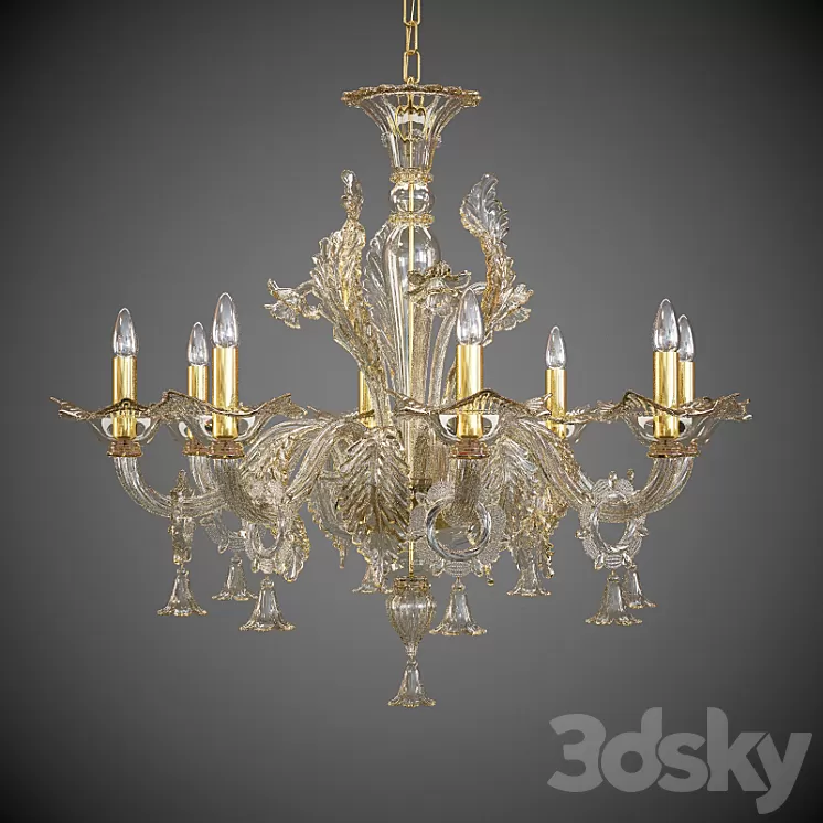 Chandelier Sylcom 3D Model