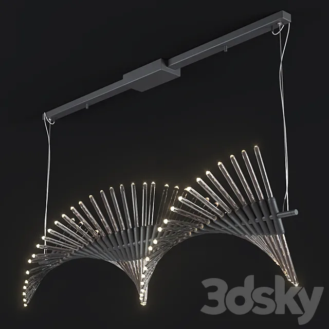 Chandelier Timothy Oulton - Element pendant 3DModel