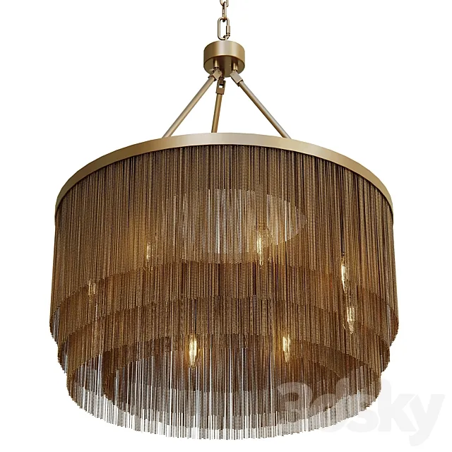 Chandelier Tissot S by Eichholtz 3D Model
