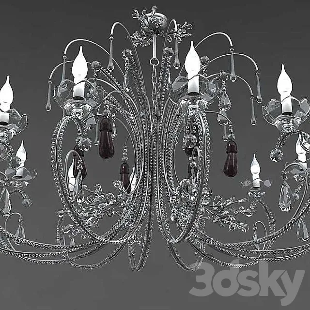 Chandelier Tredici 3DModel