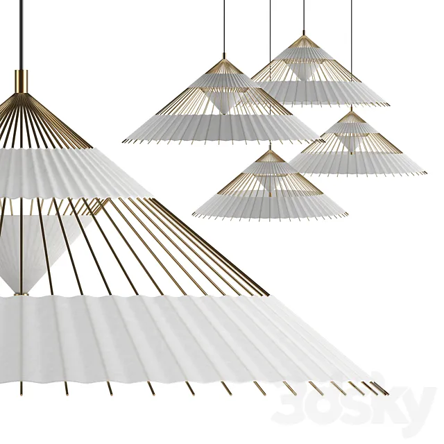 Chandelier umbrella 3DModel