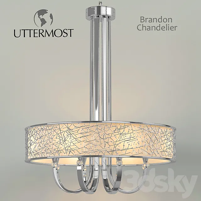 Chandelier Uttermost Brandon 3D Model