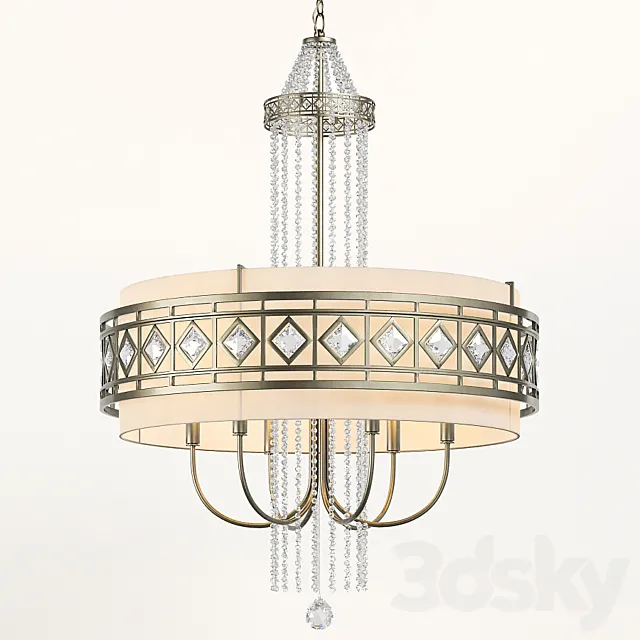 Chandelier Uttermost Tamela 3DModel