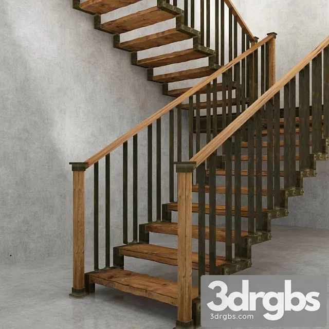 Chandelier V Industrial Style 3D Model Free