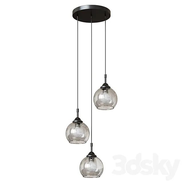 Chandelier VITALUCE Zhivago 3xE27 max. 40W # 80397049 3D Model