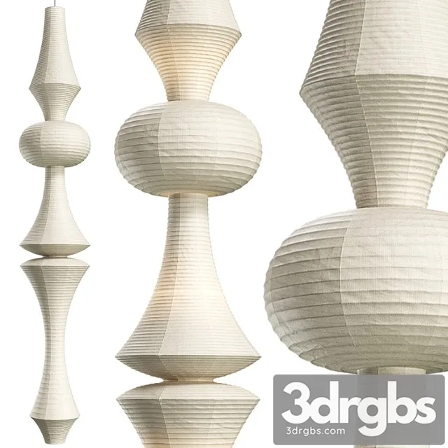 Chandelier Vitra Akari E 3D Model Free