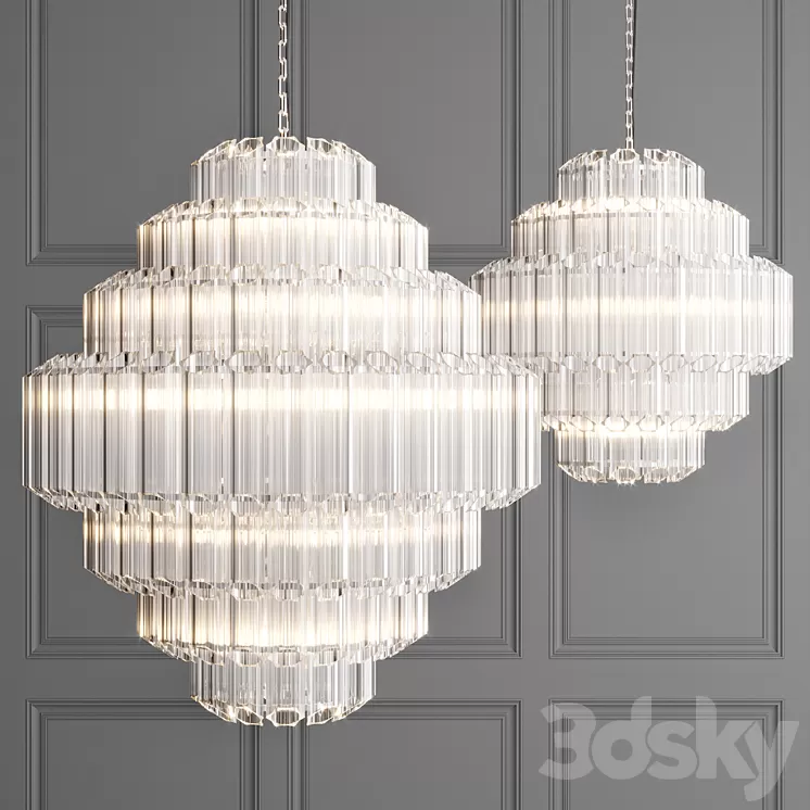 Chandelier vittoria 3D Model