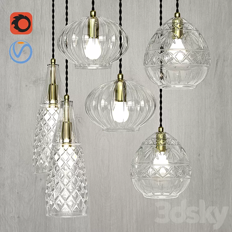 Chandeliers CRYSTAL Goblet CRYSTAL Pithos Urchin