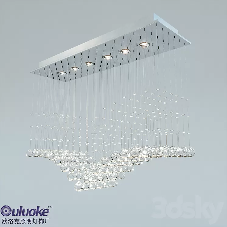Chandeliers lamp 3D Model