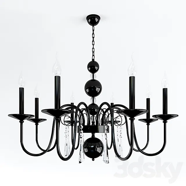 Chandeliers Newport Artic 2016 3D Model