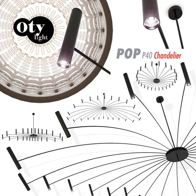 Chandeliers Oty light POP 40 Chandelier Free Download