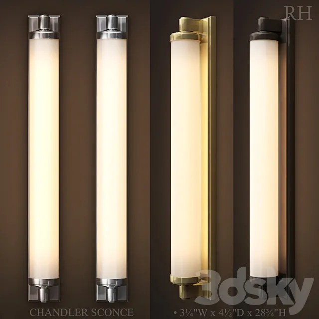 Chandler sconce 3D Model