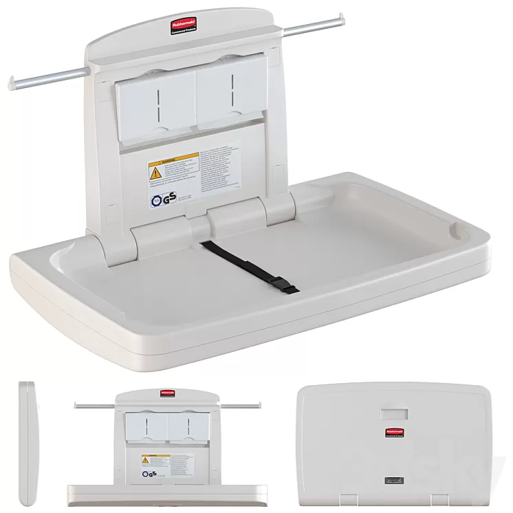 “Changing table “”Rubbermaid””” 3D Model