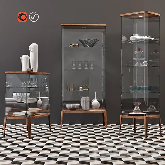 Chantal set 3D Model