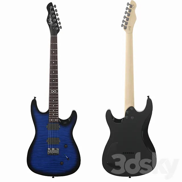Chapman Guitars ML1 Modern Midnight Sky 3D Model