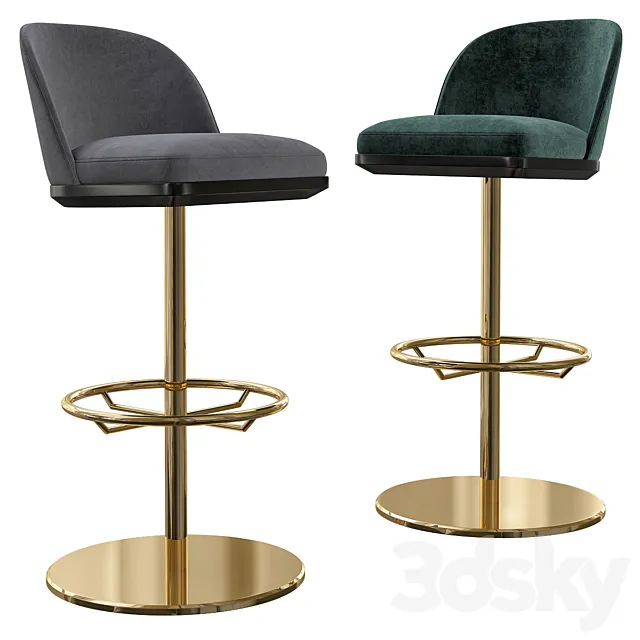 Charisma Bar Stool Giorgio Collection 3DModel