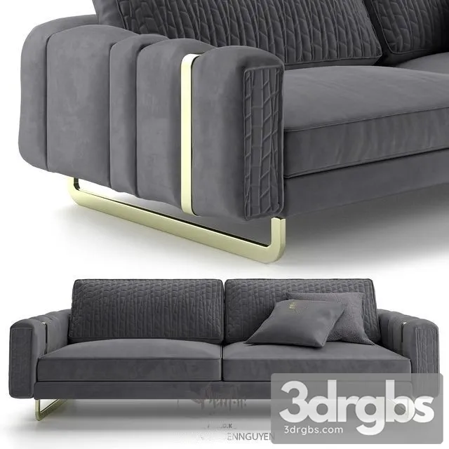 Charisma Sofa 3D Model Free