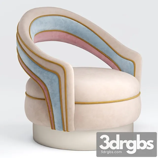 Charisse Armchair Ottiu 3D Model Free