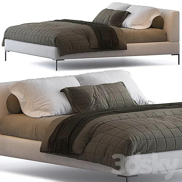 Charles by B&B Italia 3D Model