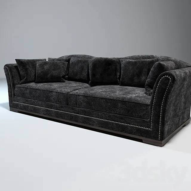 Charles Sofa 4.5 ST 3D Model