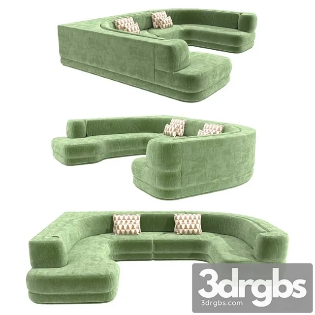 Charles zana alexandra sofa invisible collection