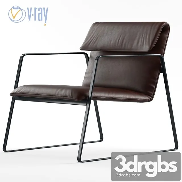 Chateau D AX Kreslo Eastway 3 Colors 3D Model Free