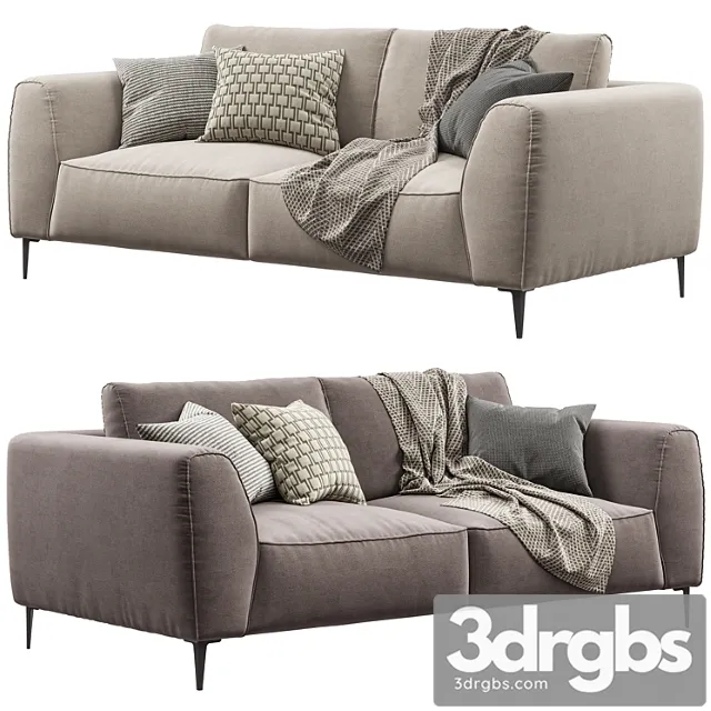 Chateau dax - dudy (2-seat fabric sofa)