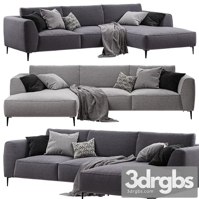 Chateau dax - dudy (corner fabric sofa)