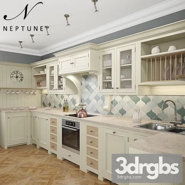 Chechister Kitchen Cabinet 3D Model Free