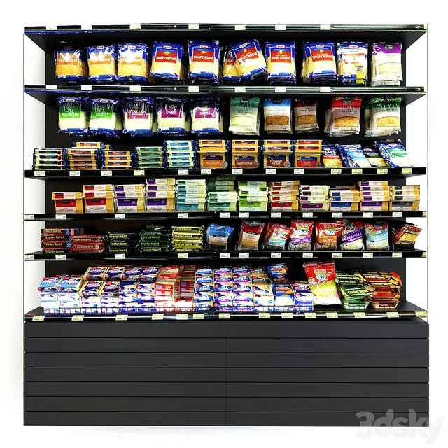 Cheese fridge 3D Model