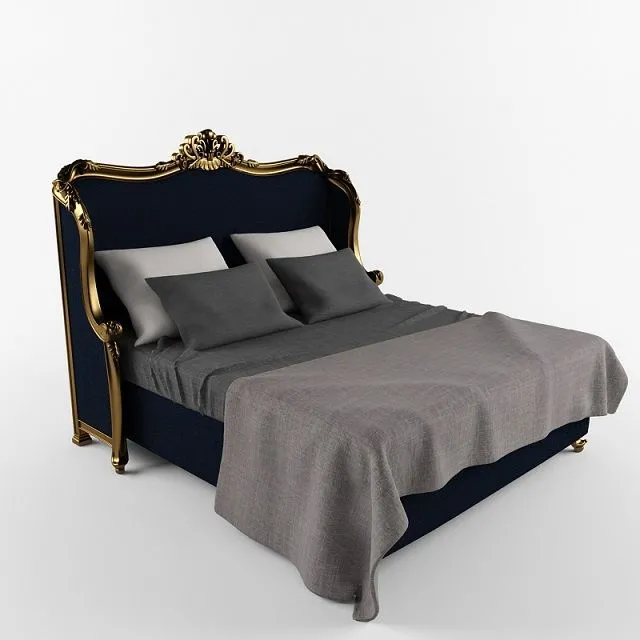 Chelini Bed 3D Model