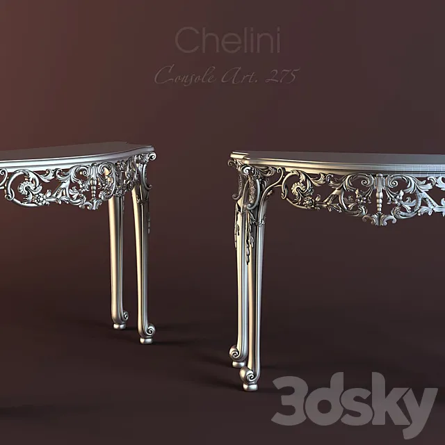 Chelini Console 275 3D Model