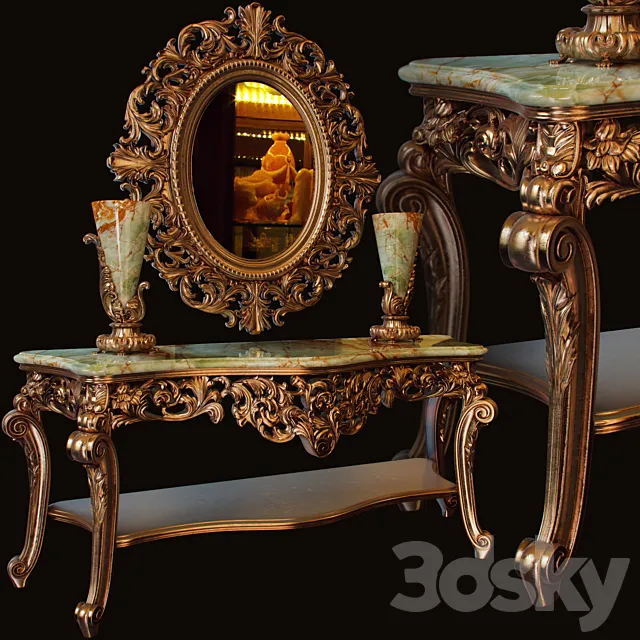 Chelini console 3D Model