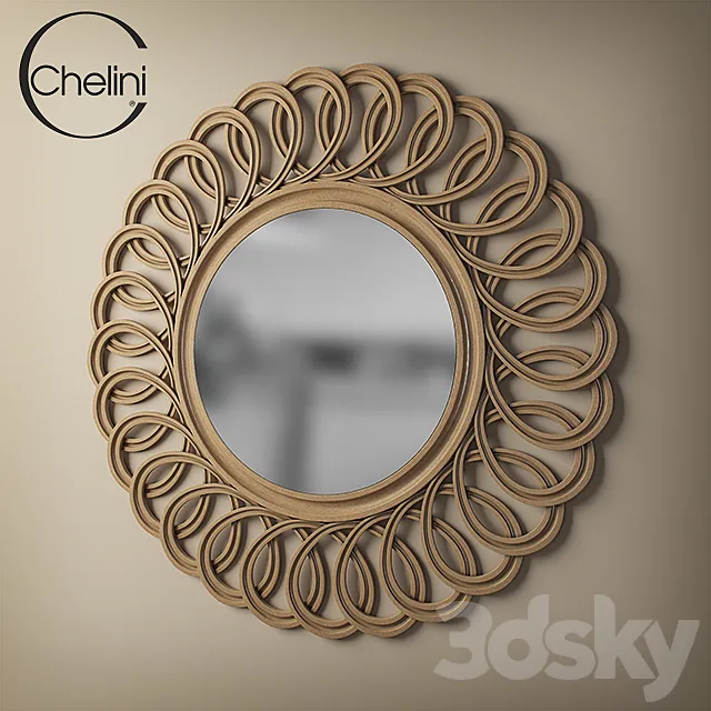 Chelini - Mirror Art 1236 3D Model