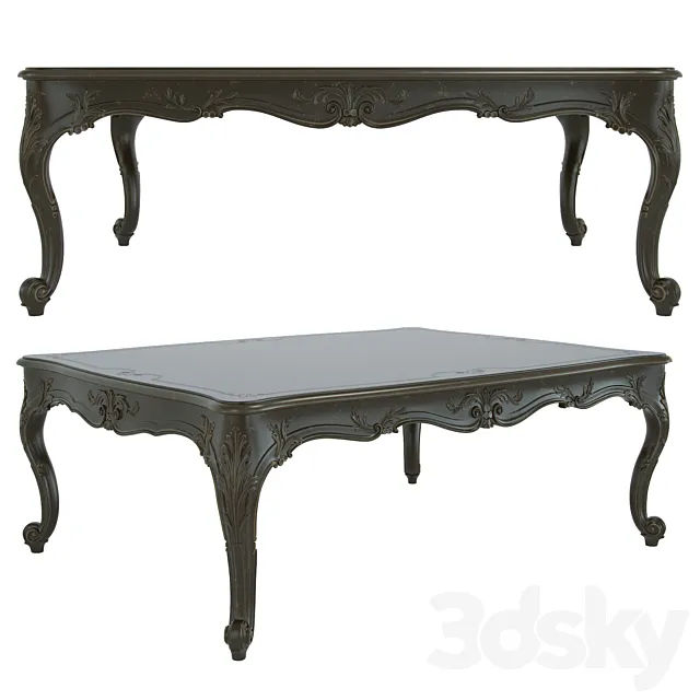 chelini table art 1247 3DModel