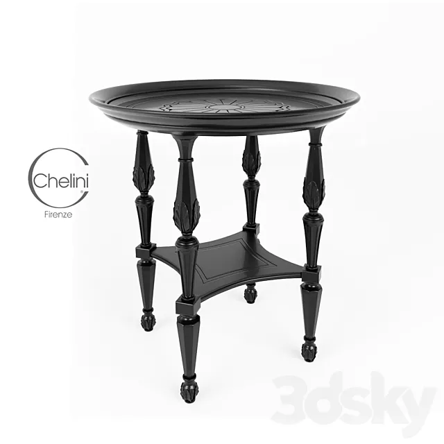 Chelini - Tavolino da caffè 3D Model