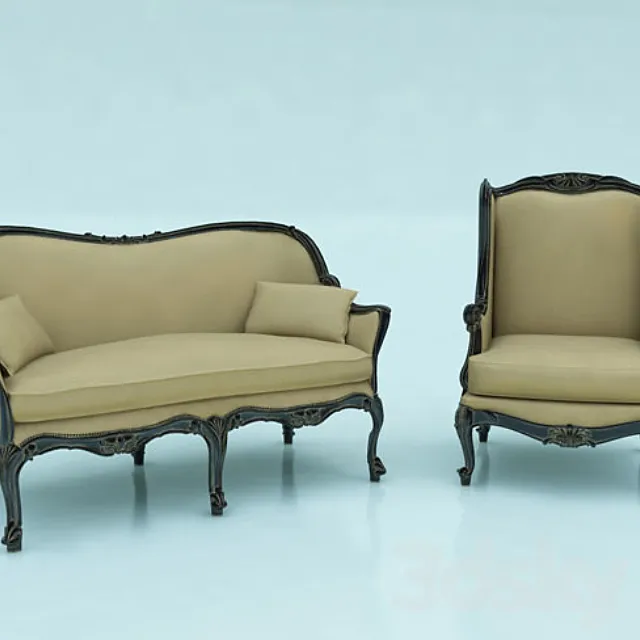 chelini_poltrona 3DModel