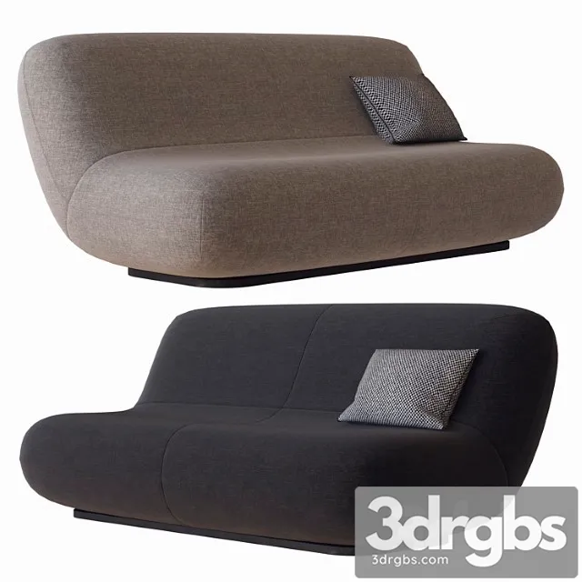 Chelsea sofa boconcept 2 3D Model Free