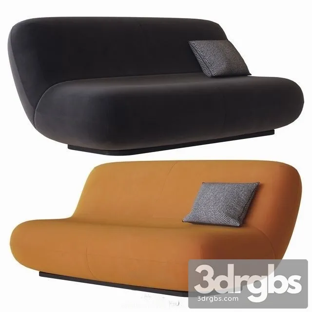 Chelsea Sofa Boconcept 3D Model Free