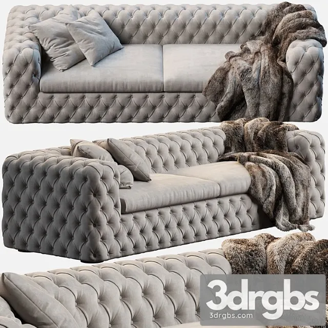 Chelsea sofa dv home collection 2 3D Model Free