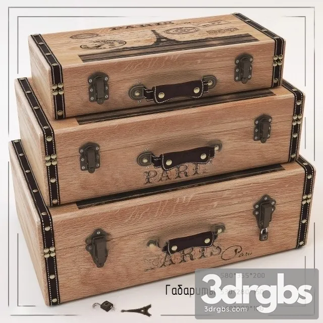 Chemodans 2010 3D Model Free